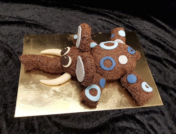 Trøffel elefant blå