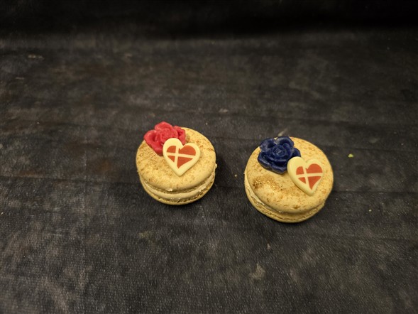 Macaron studenter rose